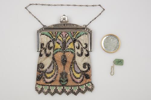 Enameled Metal Whiting & Davis Company Mesh Purse