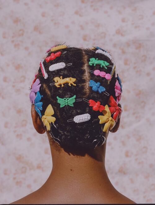 Micaiah Carter, Adeline in Barettes, 2018, (c) Micaiah Carter / International Art Advisory LCC, New York