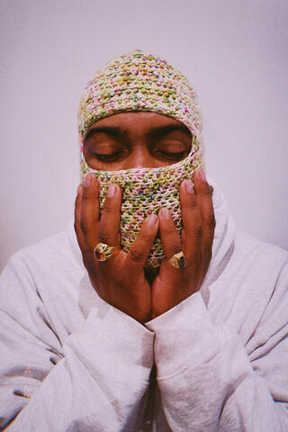 Balaclava van Hafsiya Moussa. Beeld ©Hafsiya Moussa.