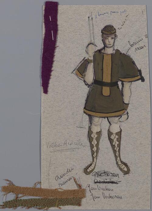 Kostuumontwerp voor Coriolanus