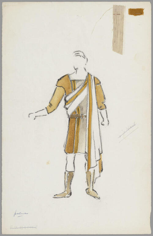 Kostuumontwerp voor Julius Ceasar