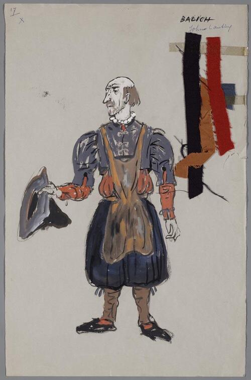 Kostuumontwerp voor De Spaansche Brabander (Gerbrand Adriaensz Brederoo)