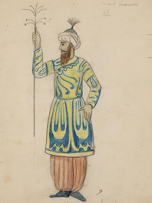 Kostuumontwerp voor Allah Karim
