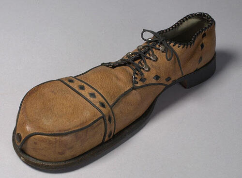 Een paar schoenen gedragen door Johan Buziau