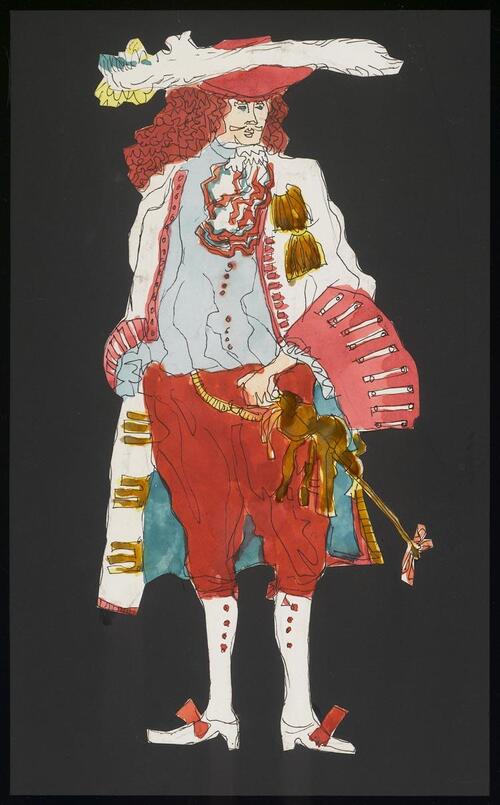 Kostuumontwerp voor Tartuffe (Molière)