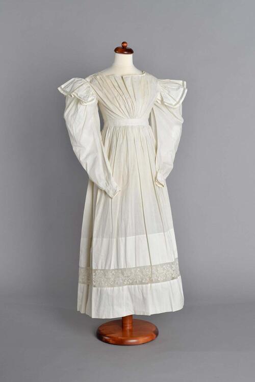 Zomerjapon van witte batist