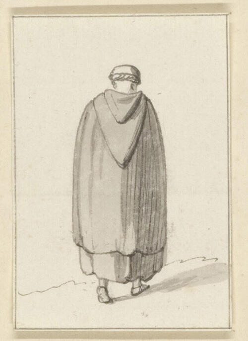 Italiaansche costumen (4): wandelende monnik