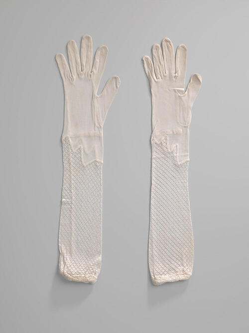 Lange dameshandschoenen (paar)