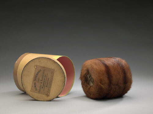 Mof van bont, incl. originele doos