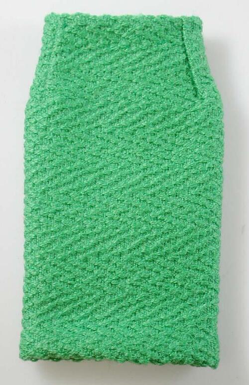 Groene rok (van Barbiepop)