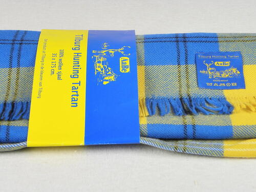 Sjaal 'Tilburg Hunting Tartan' met papieren wikkel
