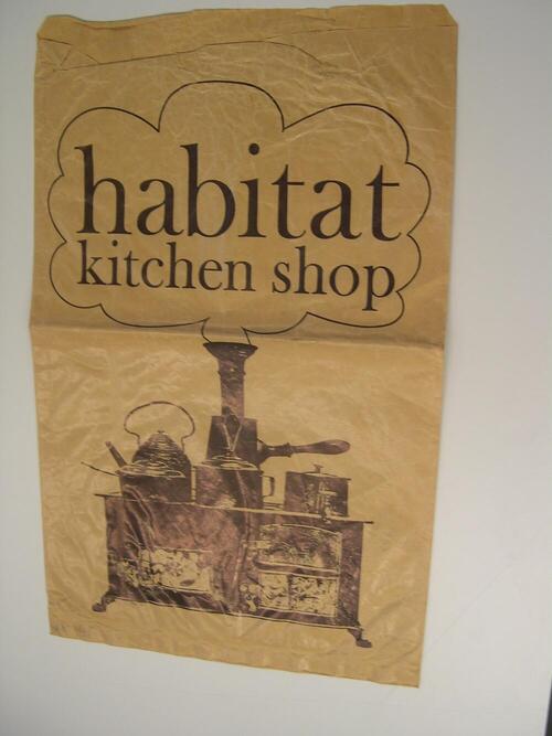 Papieren tas Habitat Kitchen shop