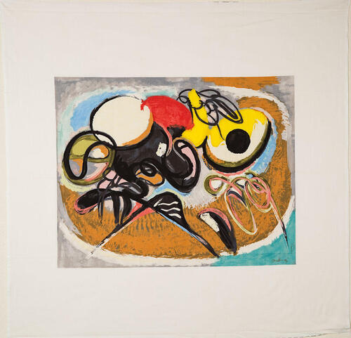 Sjaal 'Invaart', uit de serie 'With the Season's Greetings'