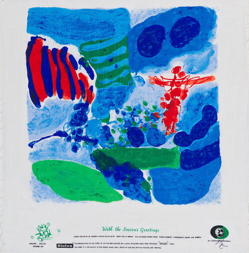 Sjaal uit de serie 'With the Season's Greetings'
