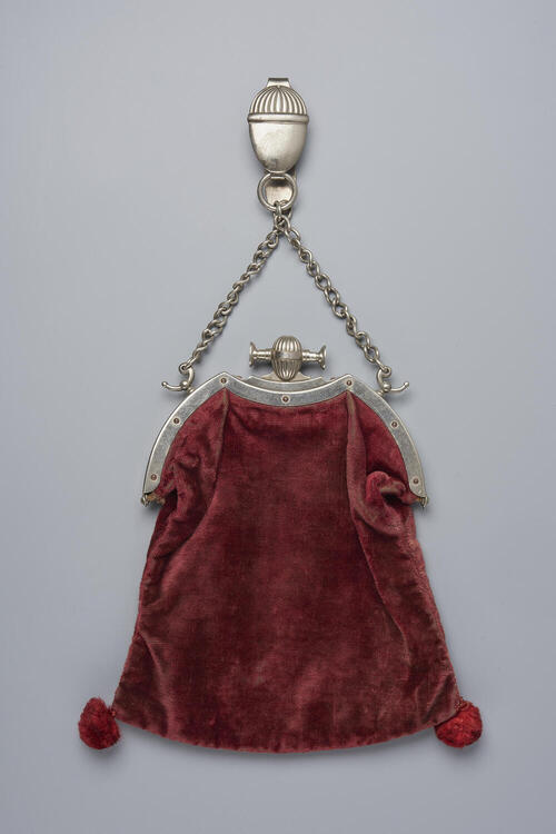 Beugeltas met haak en draagketting