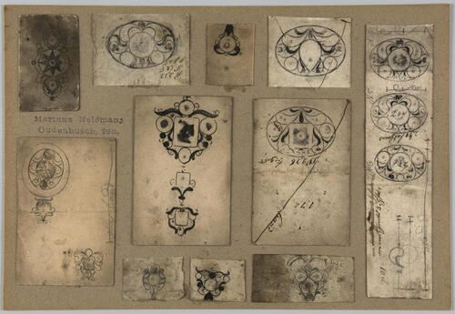 Wrijfsels van streeksieraden, Oudenbosch, 1853–1895