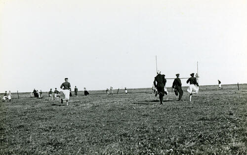 Oranjefeest op Marken, 1945