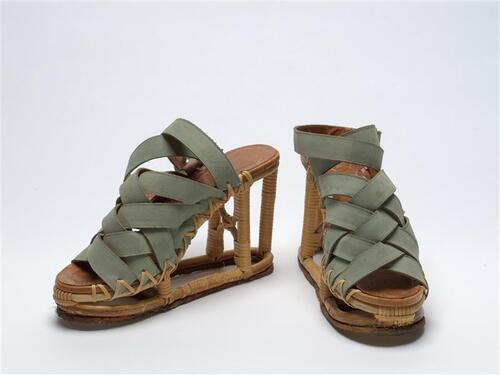 Bamboeschoenen Rattan