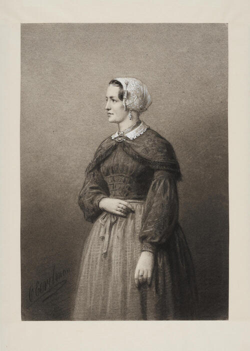 Vrouw uit Hoogmade, 1875–1926