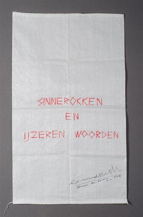 zak behorend bij rok (uit het project 'Sinnerokken en IJzeren woorden')