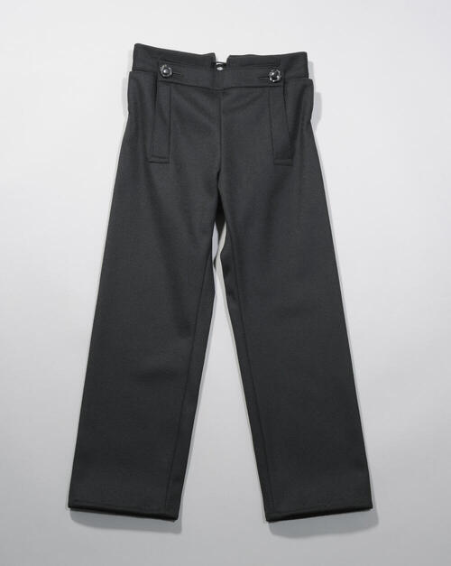 Zwart lakense klepbroek voor een jongen, Walcheren, voor 1976