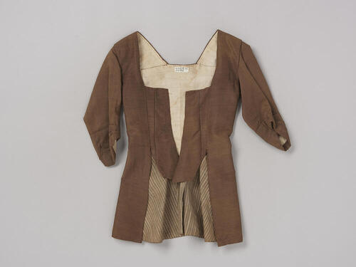 Bruin wollen vrouwenjak, Drenthe, 1775–1800