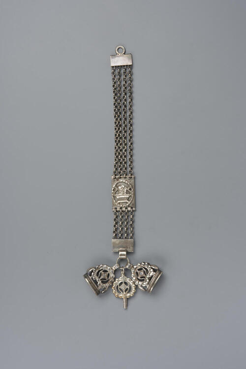 Zilveren horlogeketting, Drenthe, 1856–1886