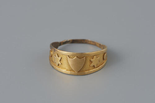 Gouden ring, Noord-Holland, 1812–1829