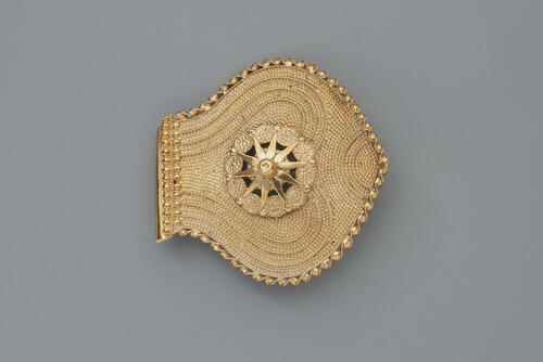 Gouden oorijzerstift, Friesland, 1853–1906