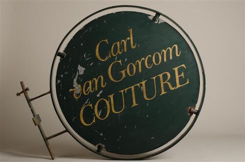 Uithangbord Carl van Gorcom Couture