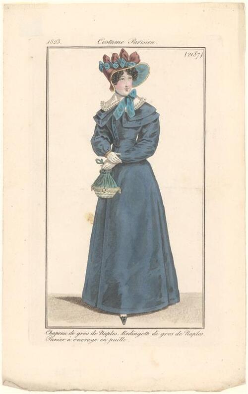 Modeprent uit Journal des Dames et des Modes
