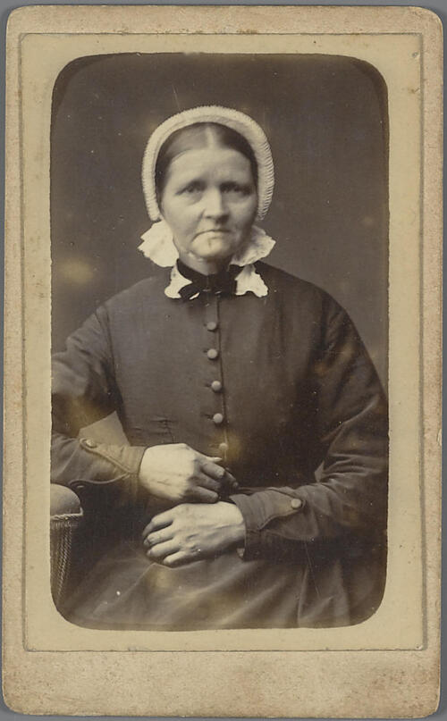 Vrouw in streekdracht, 1862–1899