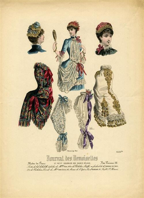 Journal des Demoiselles et Petit Courrier des Dames Réunis