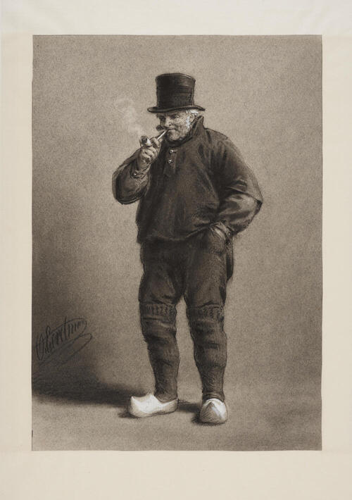 Man uit Scheveningen, 1875–1926