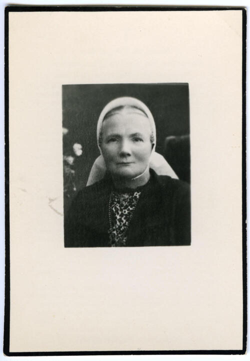 Bidprentje van Johanna Berendina Konhuurne, 1952