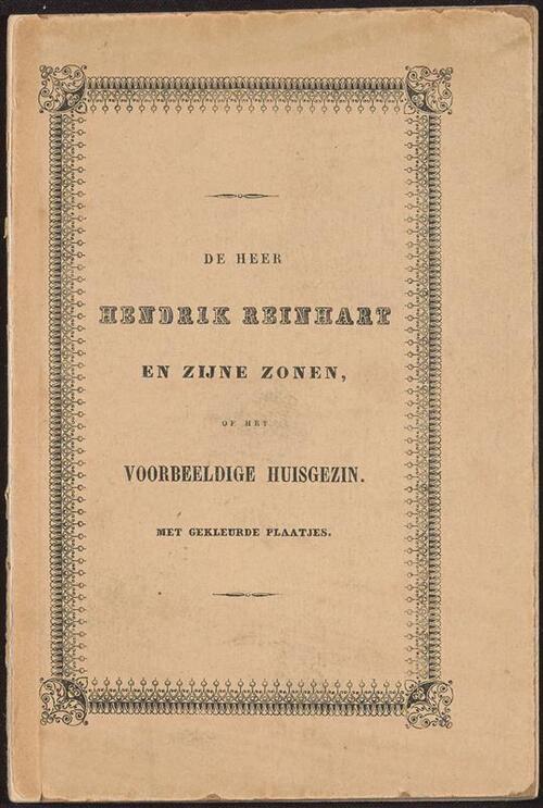 Kinderboekje "Hendrik Reinhart"