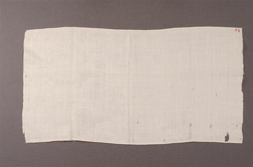 Fragment van damastweefsel, Generaal Malborough