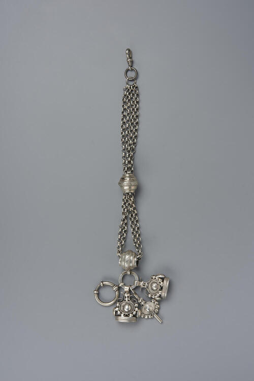 Zilveren signetketting, Groningen, 1830–1850