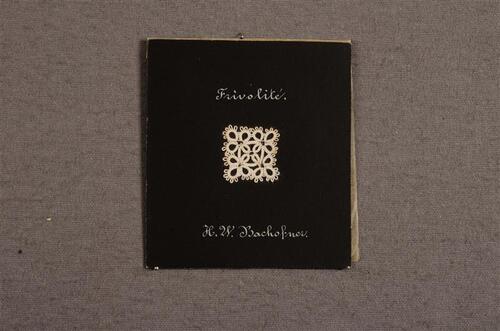 Handwerkvoorbeeld: frivolite