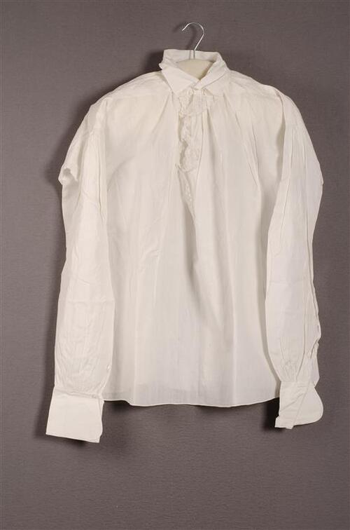 Herenoverhemd met jabot