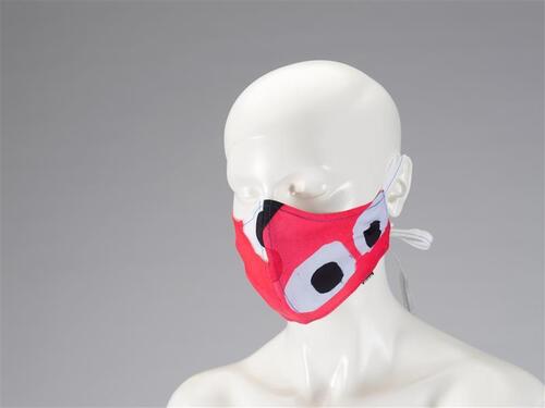 Head face print face mask