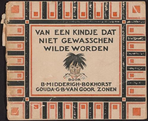 Kinderboekje "Van een kindje dat niet gewasschen wilde worden!"