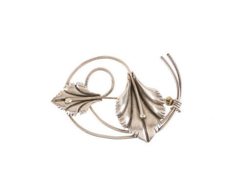 Broche bladeren