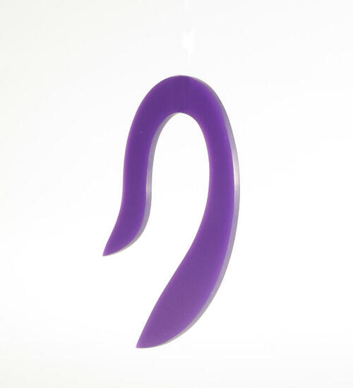 Oorsieraad van perspex