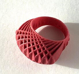 3D geprinte ring