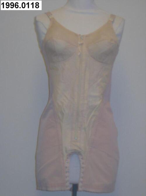 Corselet in huidskleur