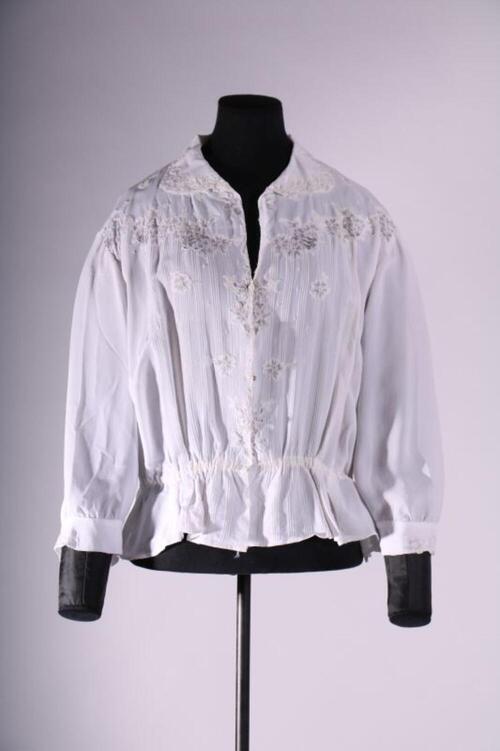 Blouse in witte kant