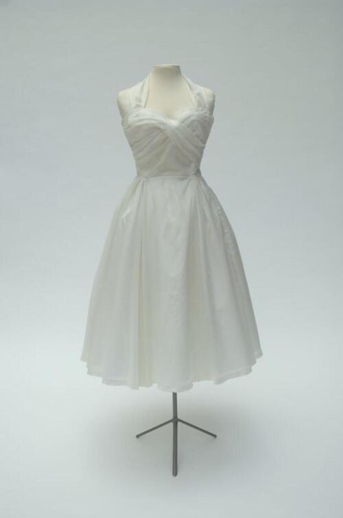 Avondjapon in ecru nylon