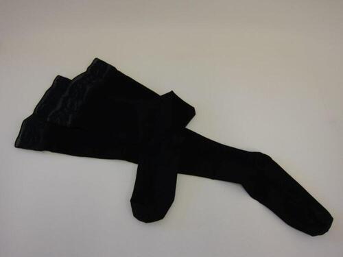 Kousen in zwarte nylon