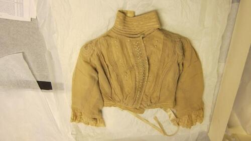 Rok in beige katoen